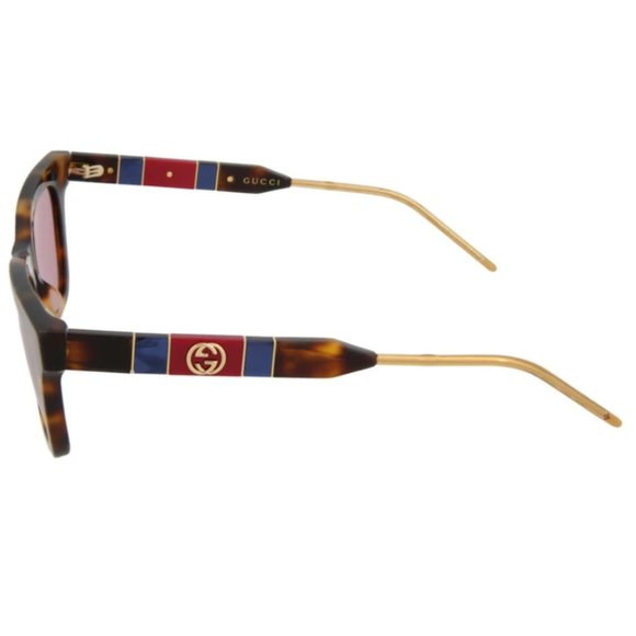 Gucci Cat Eye Multi Color Sunglasses - Picture 3 of 3